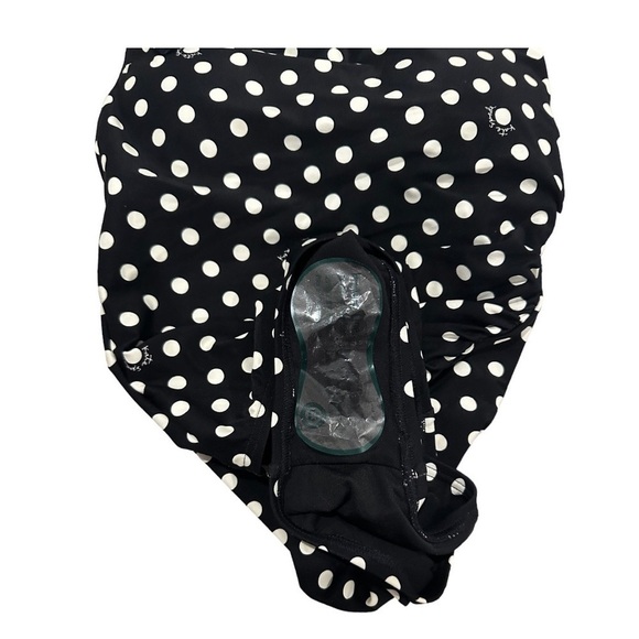 KATE SPADE RETRO LOGO BUCKLE ONE-SHOULDER
ONE-PIECE SWIMSUIT BATHING-SUIT - Picture 6 of 9